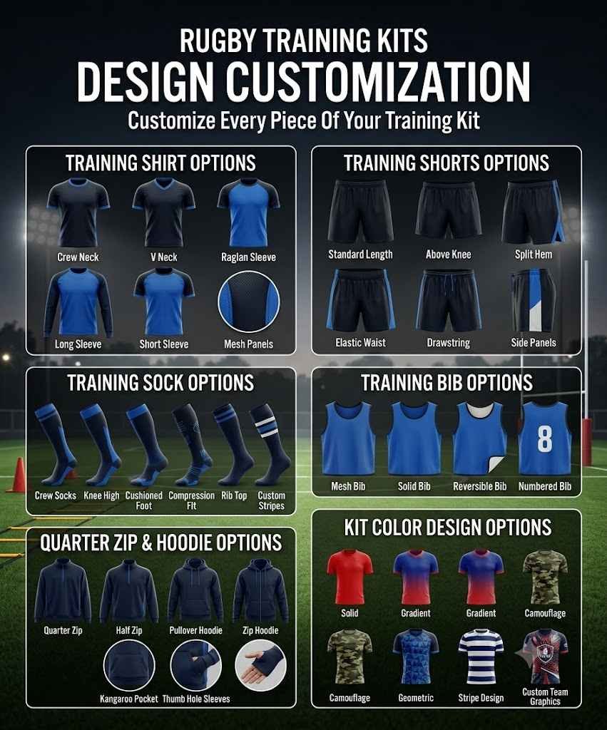 Rugby Training Kits Manufacturer | Custom OEM Rugby Training Kits Supplier gallery