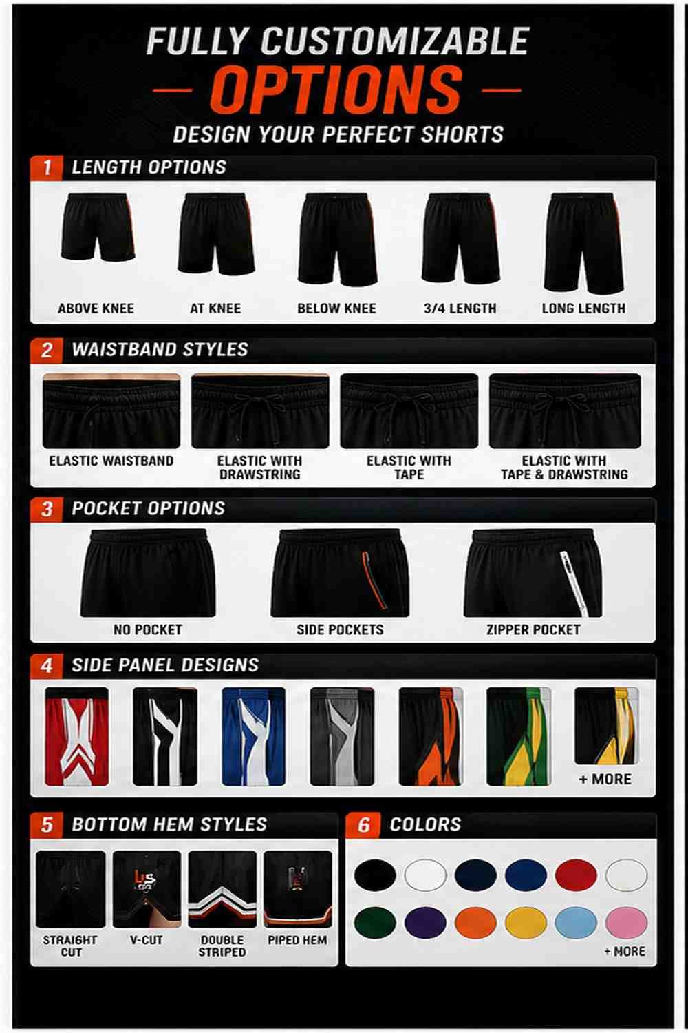 Basketball Shorts Manufacturer | Custom OEM Team Shorts gallery
