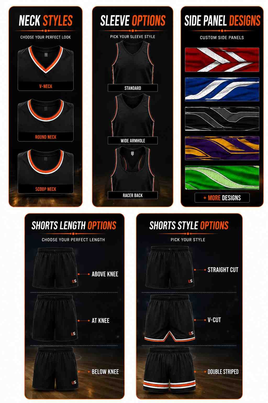 Basketball Uniforms Manufacturer | Custom OEM Team Uniforms gallery