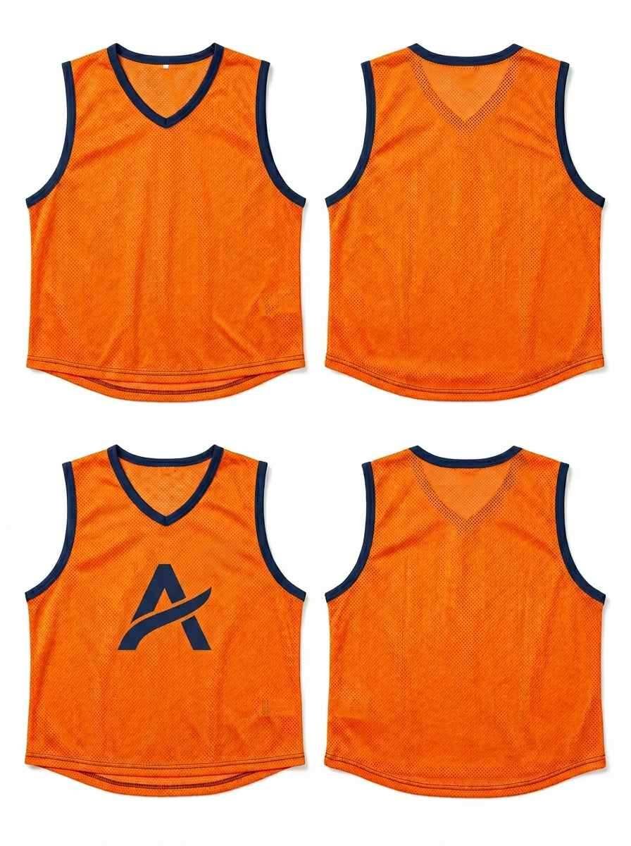Training Bib Jerseys – Lightweight Mesh Pinnies for Soccer Training & Team Drills