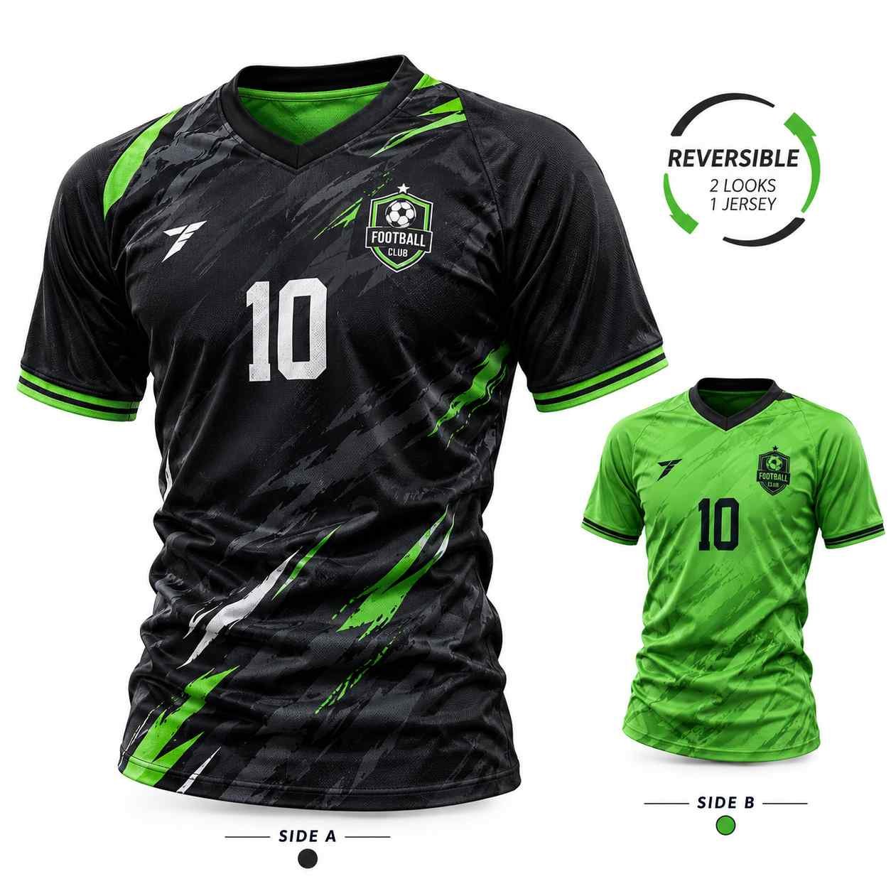 Custom Reversible Soccer Jersey | Manufacturer & Supplier