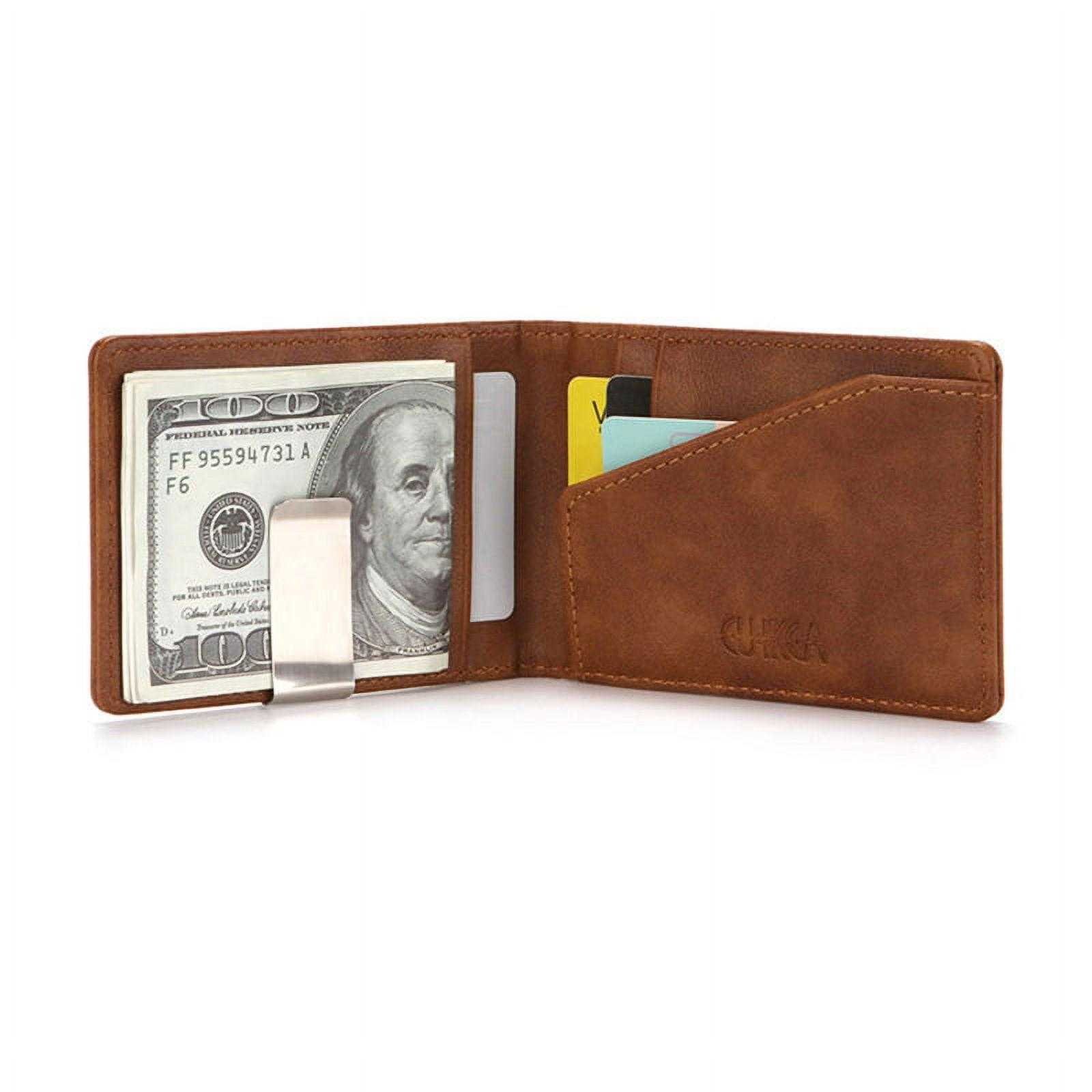 Custom Leather Money Clip Wallets Manufacturer
