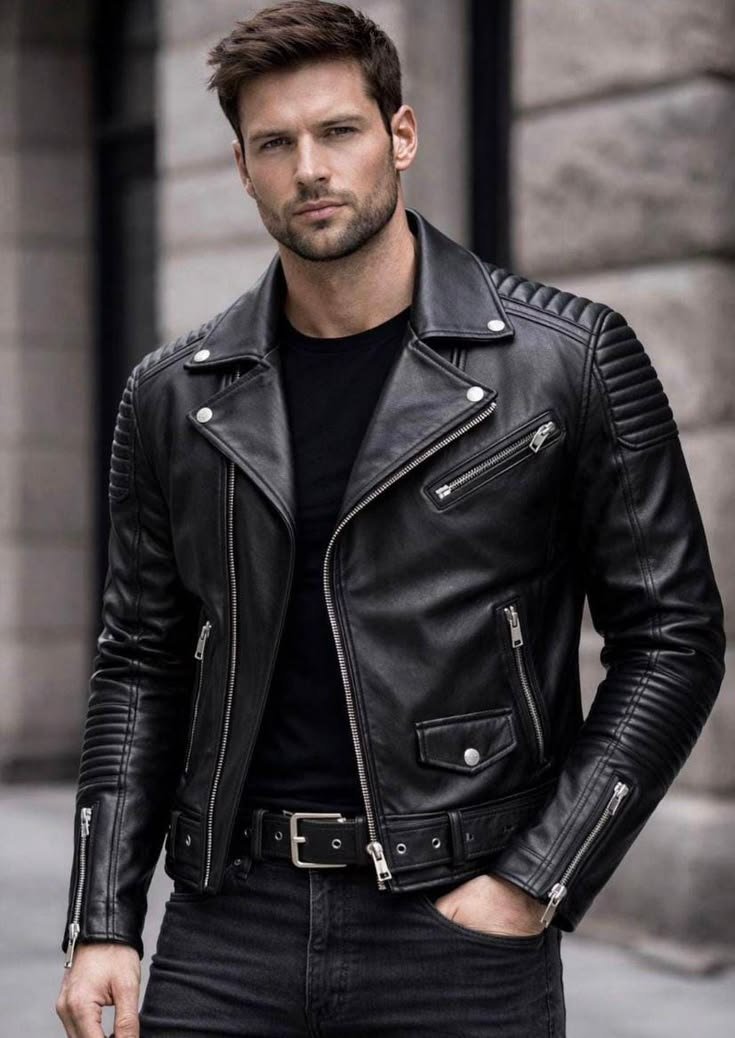 Men's Leather Jackets – Premium Custom Leather Jackets for Fashion, Biker & Casual Wear