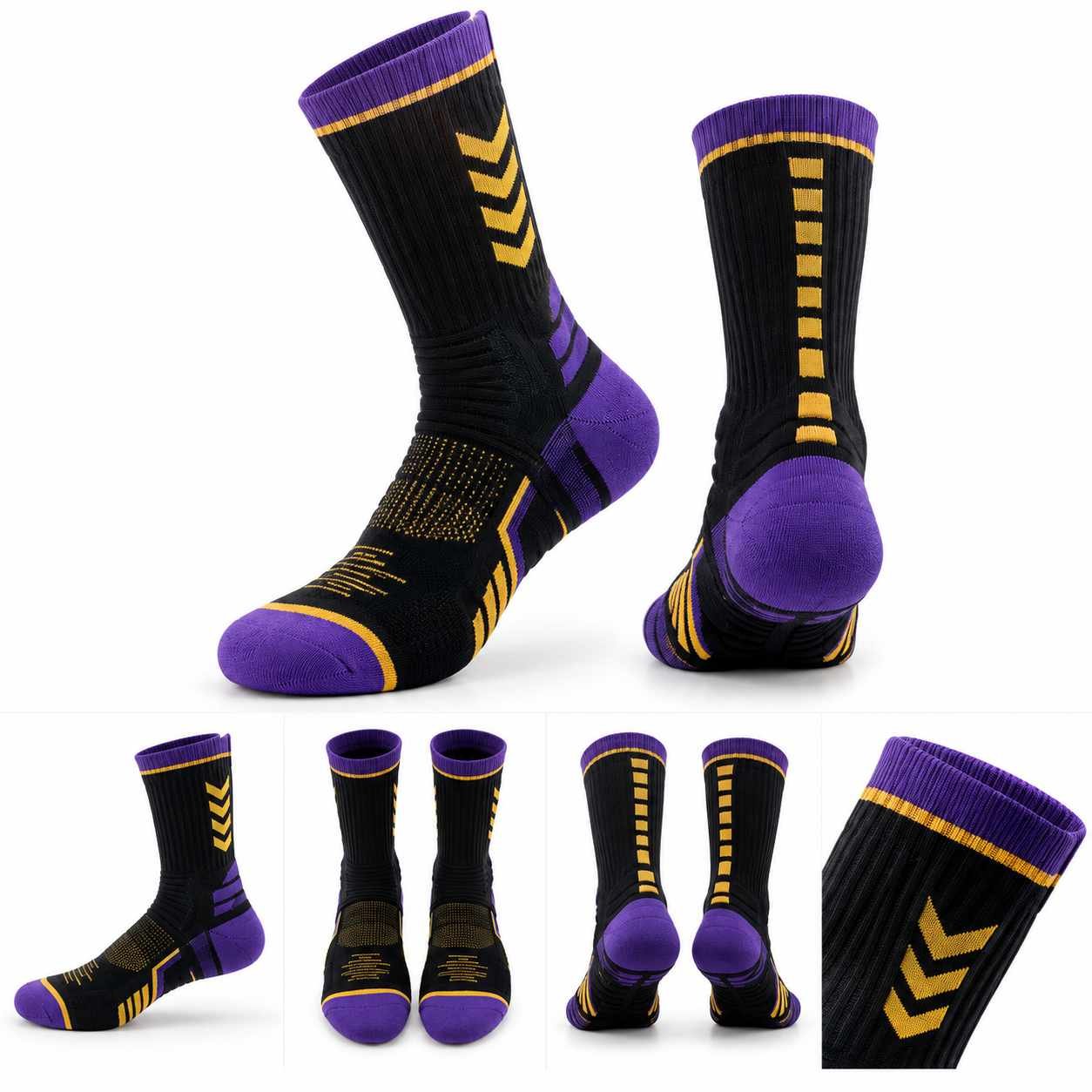 High-Crew Basketball Socks