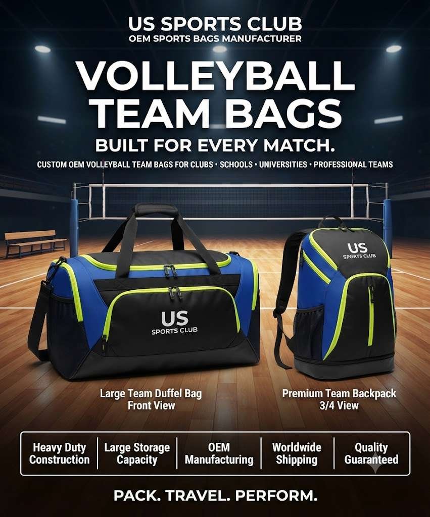 Volleyball Team Bags Manufacturer | Custom OEM Volleyball Team Bags Supplier