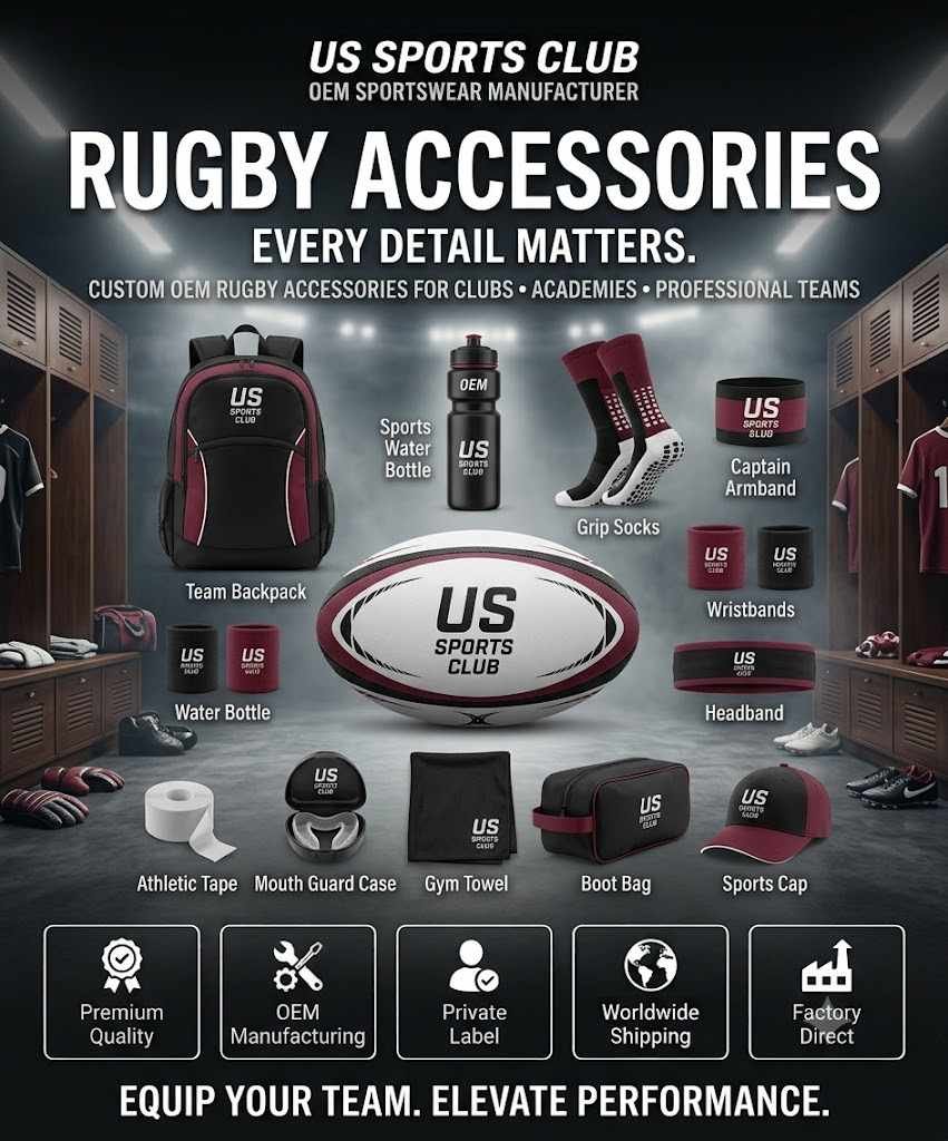 Rugby Accessories Manufacturer | Custom OEM Rugby Accessories Supplier