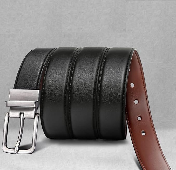 DualMark Reversible Leather Belt – Two Looks, One Premium Belt