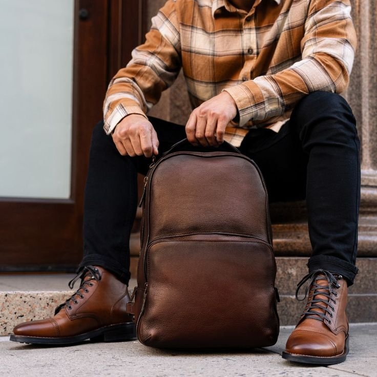 Heritage Trail Vintage Leather Backpack – Classic Craftsmanship for Modern Explorers