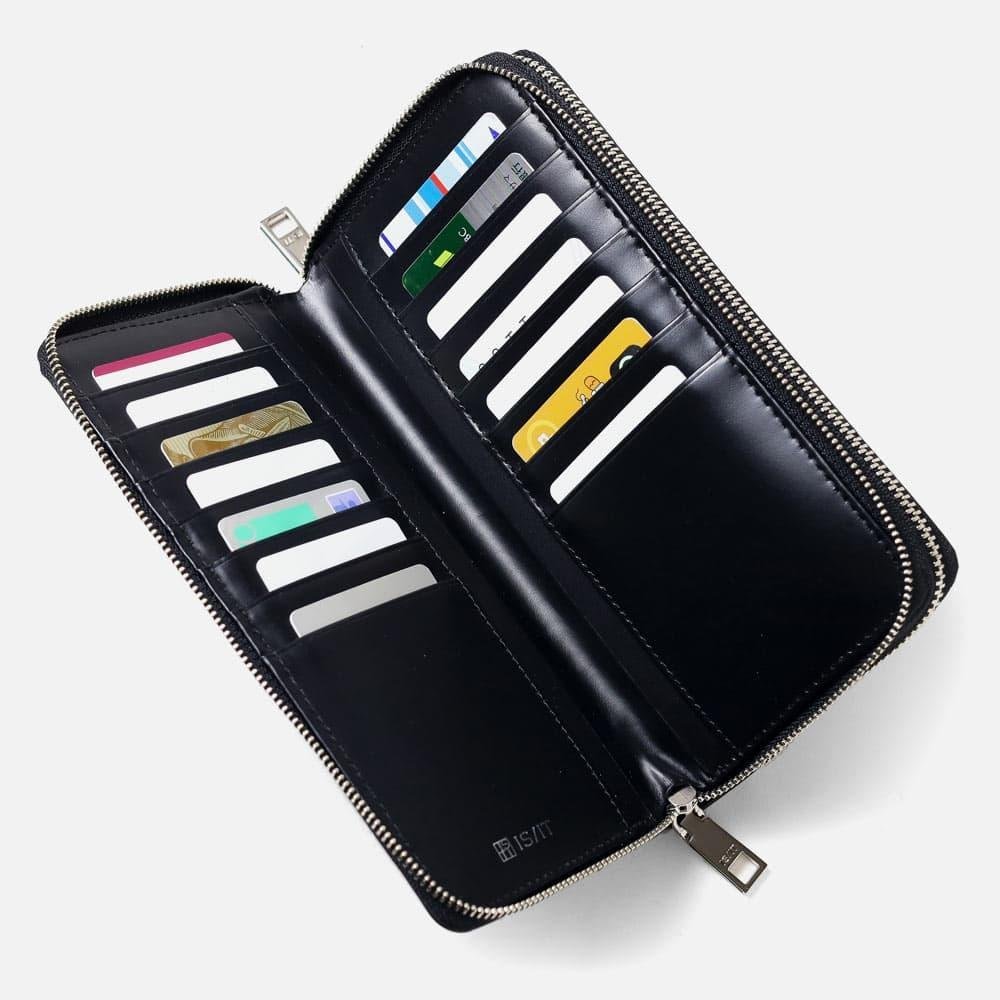 Custom Zip-Around Leather Wallets Manufacturer