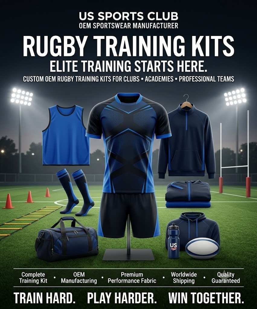Rugby Training Kits Manufacturer | Custom OEM Rugby Training Kits Supplier